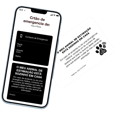 Emergency Owner Pet Card